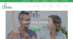 Desktop Screenshot of osteopathyontario.org